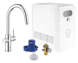 Virtuvinis maišytuvas Grohe Blue Professional su aušintuvu ir filtravimo funkcija, ištraukiama galvutė, chromas, 31325002 NEW
