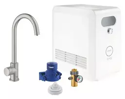 Virtuvinis maišytuvas Grohe Blue Professional su aušintuvu ir filtro funkcija, supersteel, 31302DC2 NEW