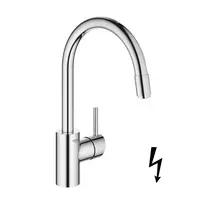 Virtuvės maišytuvas Grohe Concetto, ištraukiamas purkštukas, chromas, 31212003