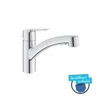 Virtuvės kriauklės maišytuvas Grohe QuickFix Start, ištraukiamas antgalis, chromas, 1012410000 NEW
