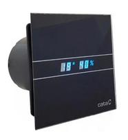 Ventiliatorius Sapho Cata E Aksius E-100GBTH su automatiniu valdymu, juodas 00900602