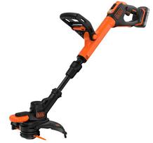 Trimeris BLACK+DECKER 18 V akumuliatorinis su valu, 28 cm pjovimo plotis, 1 x 2,0 Ah akumuliatorius, įkroviklis BCSTR918D1-QW