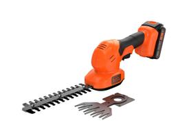 Krūmų ir žolės žirklės BLACK+DECKER 18 V akum., 1 x 2,0 Ah akum., įkroviklis BCSS18D1-QW