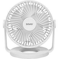 Savio AD-01 USB desk fan, White SAVAD-01 WHITE