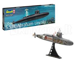 Plastikinis laivų modelis S.S.B. Abraham Lincoln W/IN 1/253
