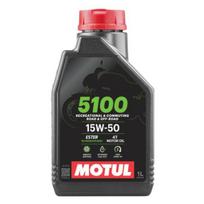 Variklio alyva 4T MOTUL 5100 (1L) 15W50 Pusiau sintetinė 5100 15W50 1L 104080