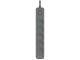 Tracer 47813 Super Line+ Graphite 1.5m (5 outlets )