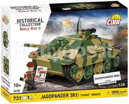 Konstruktorių rinkinys Jagdpanzer 38t Brave, 731 detalių