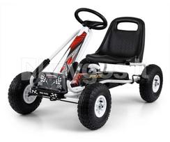 Pedalinis kartingas Thor, baltas