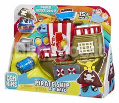 DohKins plastilino komplektas – piratų laivas