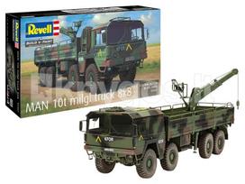 Plastikinis modelis MAN 10T Milgl 8x8, mastelis 1:35