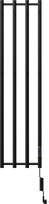 Elektrinis rankšluosčių džiovintuvas Mexen Pino, juoda sp., 34.7 cm x 140.5 cm, 250 W