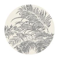 Kilimas lauko terasoms Home4you Dawn 5, balta sp./pilka sp., 190 cm x 133 cm