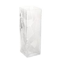 Vaza Home4you Zana, 30 cm, skaidri sp.