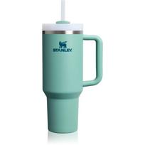 Stanley Quencher H2.O FlowState™ Tumbler nerūdijančiojo plieno puodelis su šiaudeliu didelis Spring Green 1180 ml