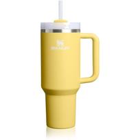 Stanley Quencher H2.O FlowState™ Tumbler nerūdijančiojo plieno puodelis su šiaudeliu didelis Daffodil 1180 ml