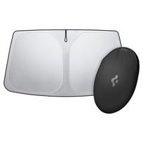 Spigen Tesla automobilio priekinio stiklo saulės skydelis, juodas - Tesla Model X