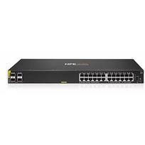 Hewlett Packard HPE Aruba Networking CX 6000 24p 10M/100M/1G Class4 PoE 4p SFP 1G 370W Switch EU en R8N87B#ABB