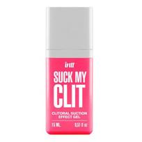 Intt Suck My Clit Wild Strawberry, 15 ml stimuliuojantis gelis