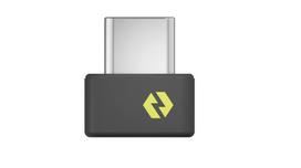 LOGITECH 956-000157 USB-C Receiver 2.4GHz, Black/Yellow