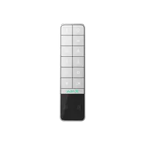 Ajax KeyPad Outdoor belaidė apsaugos sistemos laukinė klaviatūra, balta