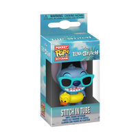 FUNKO  POP! Raktų pakabutis: Disney: Lilo & Stitch - Stitch in Tube​