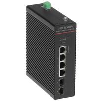 VALDOMAS POE PRAMONINIS KOMUTATORIUS DS-3T1506HP-SI-4P2F/NO POWER UNIT 4 PRIEVADŲ SFP Hikvision