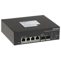 VALDOMAS POE PRAMONINIS KOMUTATORIUS DS-3T1506HP-EI-UPS/NO POWER UNIT 4 PRIEVADŲ SFP Hikvision