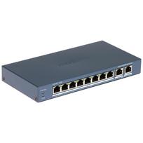 SWITCH POE DS-3E1310HP-EI(B) 8 PRIEVADŲ Hikvision