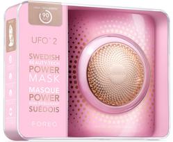 Prietaisas veido odos priežiūrai Foreo Ufo 2 Power Mask & Light Therapy - Pearl Pink