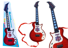 Vaikiška elektrinė gitara su šviesos efektais, 54x17.5x4.5 cm