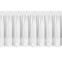 Dieninė užuolaida Sola, balta sp., 150 cm x 40 cm
