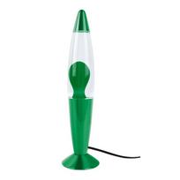 Žalios spalvos iš stiklo lavos lempa (aukštis 35,5 cm) Funky Rocket Lava – Leitmotiv