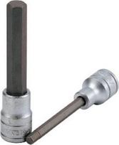 Teng Tools 17mm ilgis 100mm šešiakampis antgalis Crv