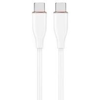 Gembird Premium USB-C Charging & Data Cable, PD 60W, 1.5m CC-USB2S-CMCM-1.5M-W