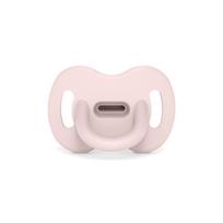 SUAVINEX SIMETRINIS FIZIOLOGINIS SILIKONINIS ČIULPTUKAS SX PRO, 6-18 MĖN., ESSENCE ROSE