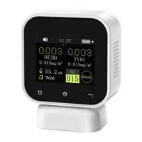 4-in-1 indoor air quality monitor Formaldehyde detector with touch screen FNIRSI SFD-02, Monitor jakości powietrza w pomieszczeniach 4w1 Detektor formaldehydu z ekranem dotykowym FNIRSI SFD-02