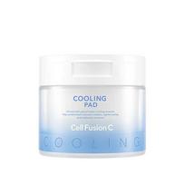 Cell Fusion C First Cooling Pad vėsinantys tonerio padeliai, 70 vnt. + DOVANA vėsinantis aplikatorius