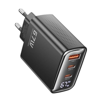 Toocki XR07 67W GaN Fast Charger QC PD (2x USB-C + USB-A)