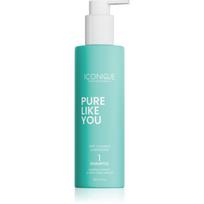 ICONIQUE Professional PURE LIKE YOU Deep Cleansing & Refreshing Shampoo giliai valantis šampūnas riebiai galvos odai 250 ml