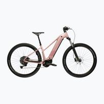 Moteriškas elektrinis dviratis KROSS Influx Hyb 3.0 27,5 el. 800 Wh pink/burgundy/matte