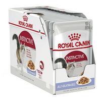 Royal Canin Instinctive Jelly konservai išrankioms katėms drebučiuose 85g x 12 vnt.