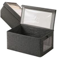 Drabužių organizatorius pilkas poliesteris 40x25x20 N121