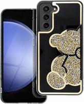Telefono dėklas OEM Teddy Bear, Samsung Galaxy A54, juoda sp.