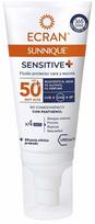 Priemonė įdegio priežiūrai veidui Ecran Sunnique Sensitive SPF50+, 50 ml