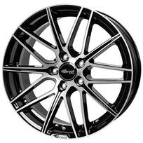 Ratlankis BROCK B34 SGVP R18x8 5x115 ET 40 CB 70.2 (Schwarz Glanz Voll Poliert (Sgvp);Sgvp Schwarz Glanz Voll Poliert) (750 kg)