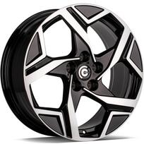 Ratlankis CARBONADO Whistle BFP R17x7 5x114.3 ET 40 CB 73.1 (Black Front Polished) (690 kg)