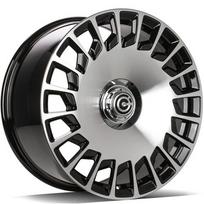 Ratlankis CARBONADO R19x8.5 5x112 ET 35 CB 66 (Black Front Polished) (850 KG kg)