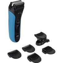 Braun Series 3 3010BT, shaver black/blue, Wet&Dry 8700216735483