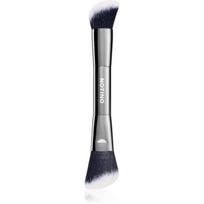Notino Dual-End Contour Brush 440 skaistalų, kontūravimo ir švytėjimo suteikiančių priemonių šepetėlis dvipusis 1 vnt.